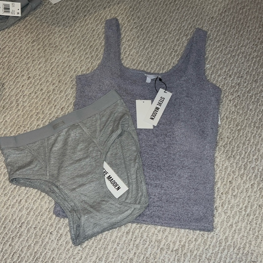 - Steve Madden sweater tank and panties